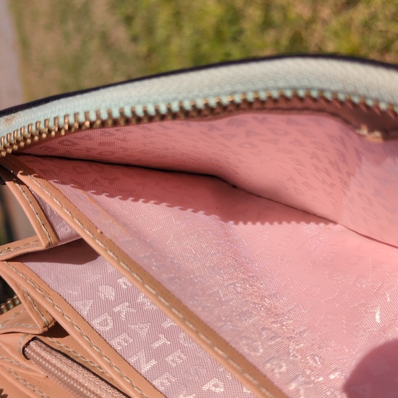 Kate Spade Mint Continental Zip Around Wallet CALLOUTS - Picture 10 of 15